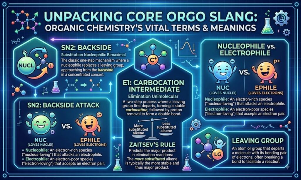 Core Orgo Slang Terms and What They Mean