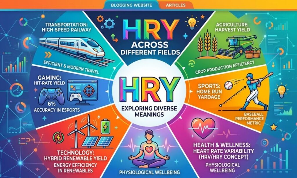 Different Meanings of HRY in Other Fields