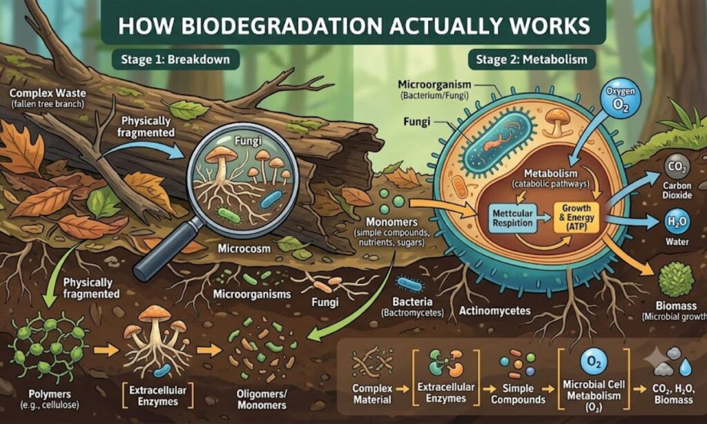 How Biodegradation Actually Works