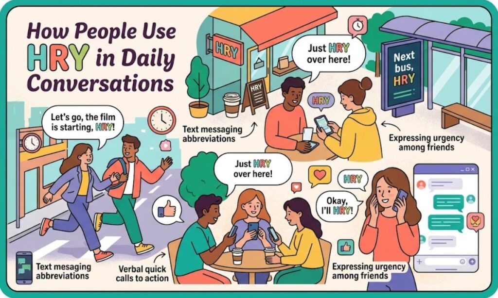 How People Use HRY in Daily Conversations
