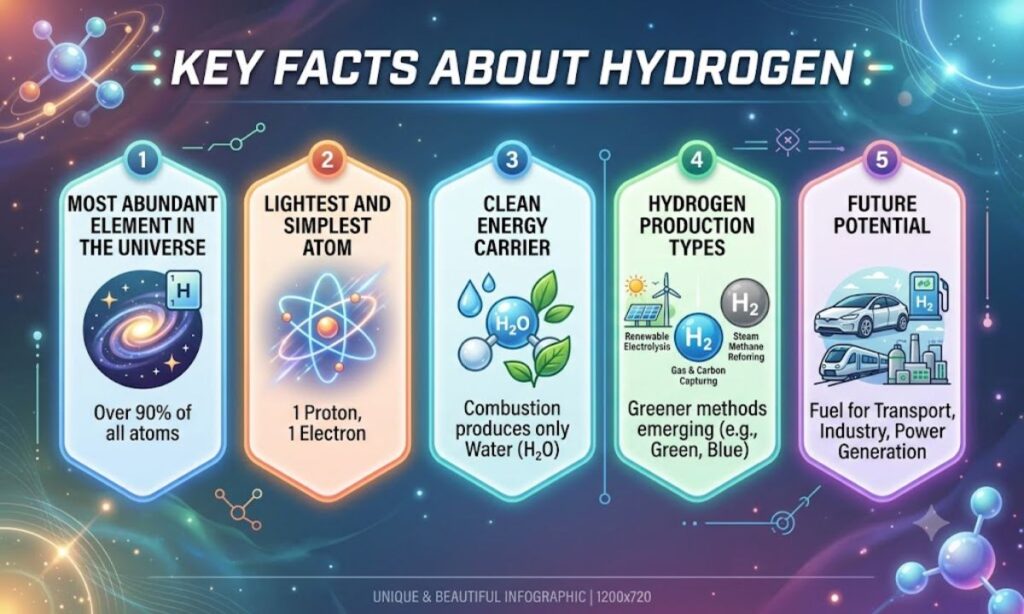 Key facts about hydrogen