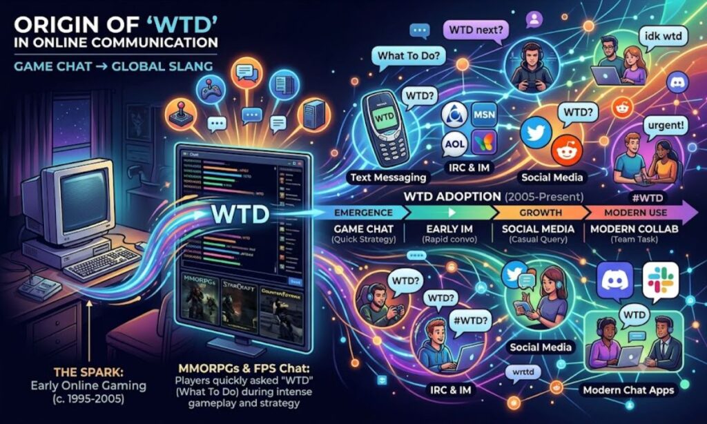 Origin of WTD in Online Communication