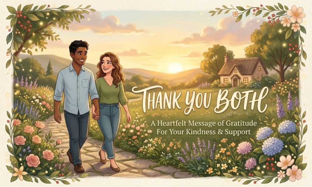 Thank You Both Email