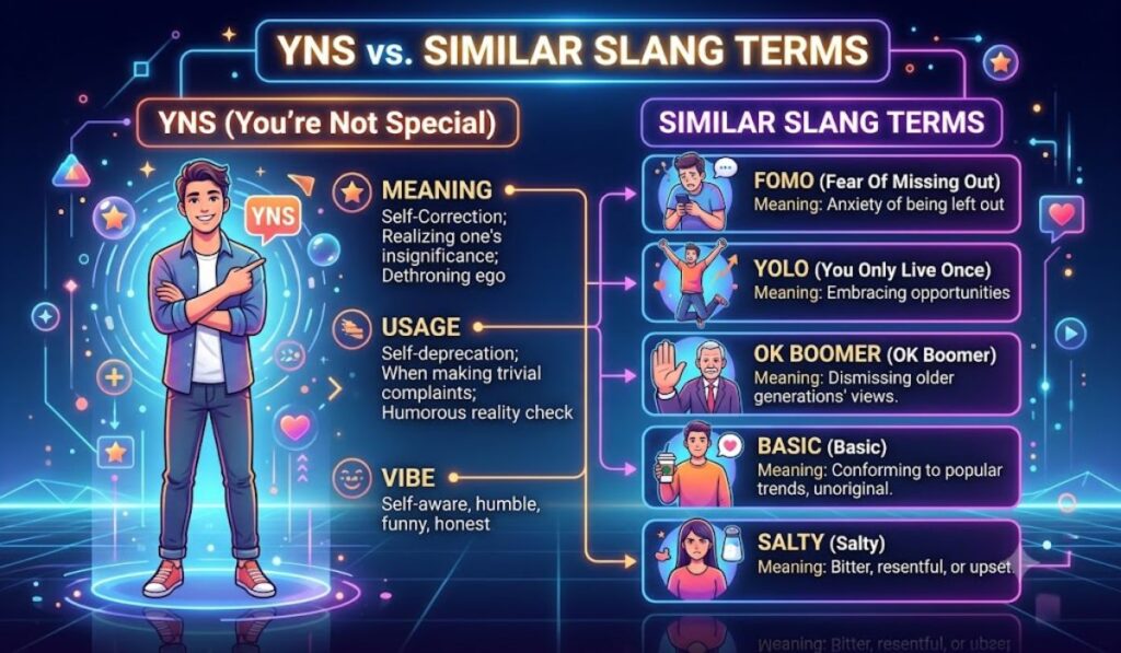 YNS vs Similar Slang Terms