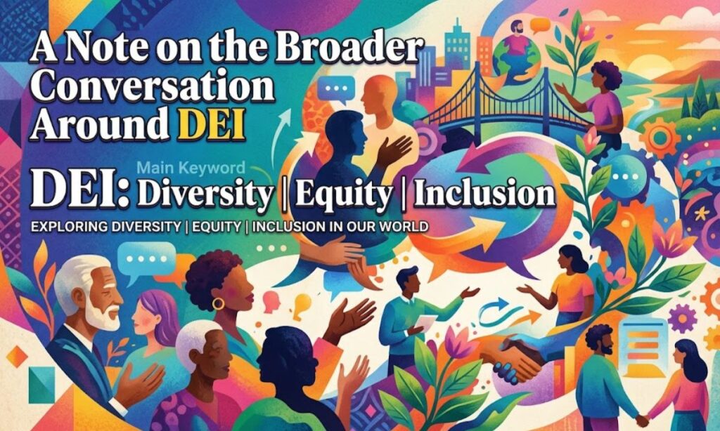 A Note on the Broader Conversation Around DEI