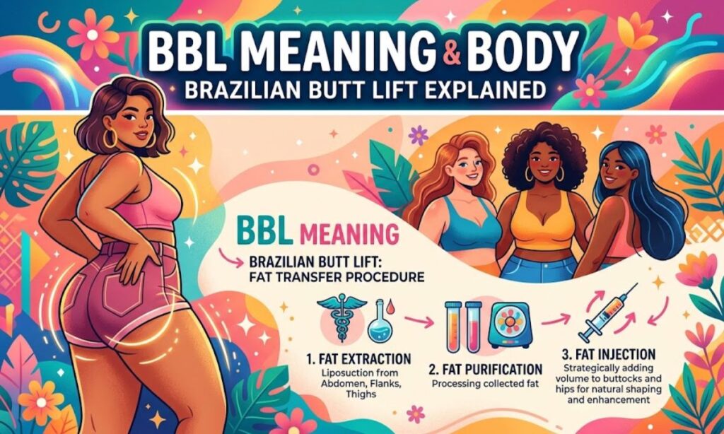 BBL Meaning Body Brazilian Butt Lift Explained