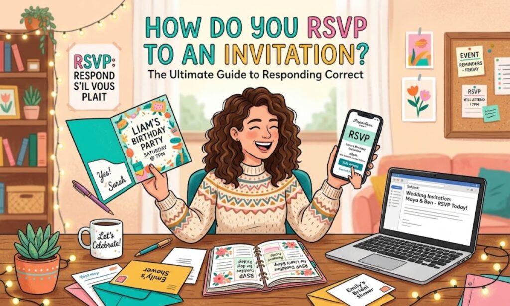 How Do You RSVP to an Invitation