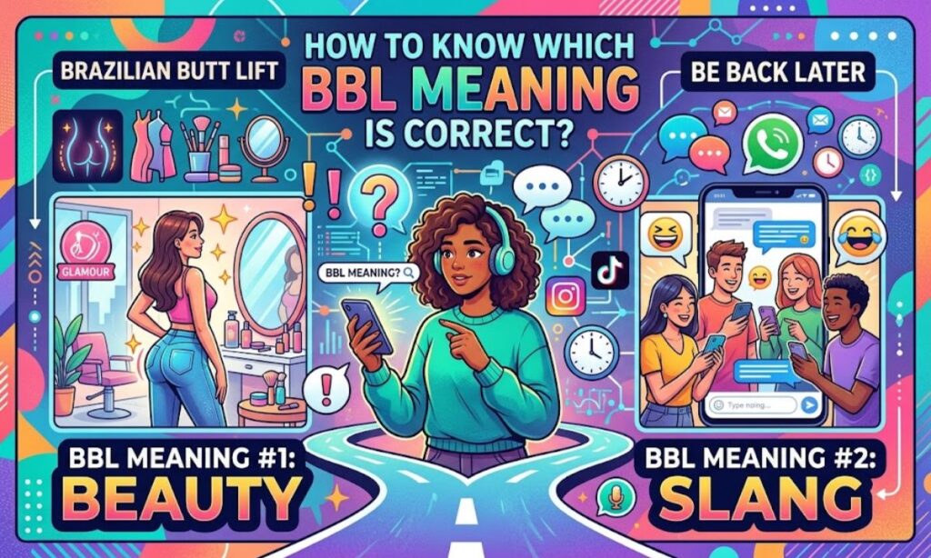 How to Know Which BBL Meaning Is Correct