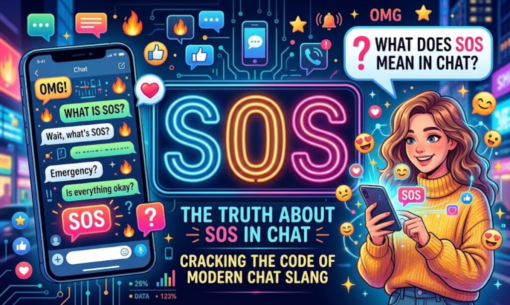 SOS Meaning in Chat