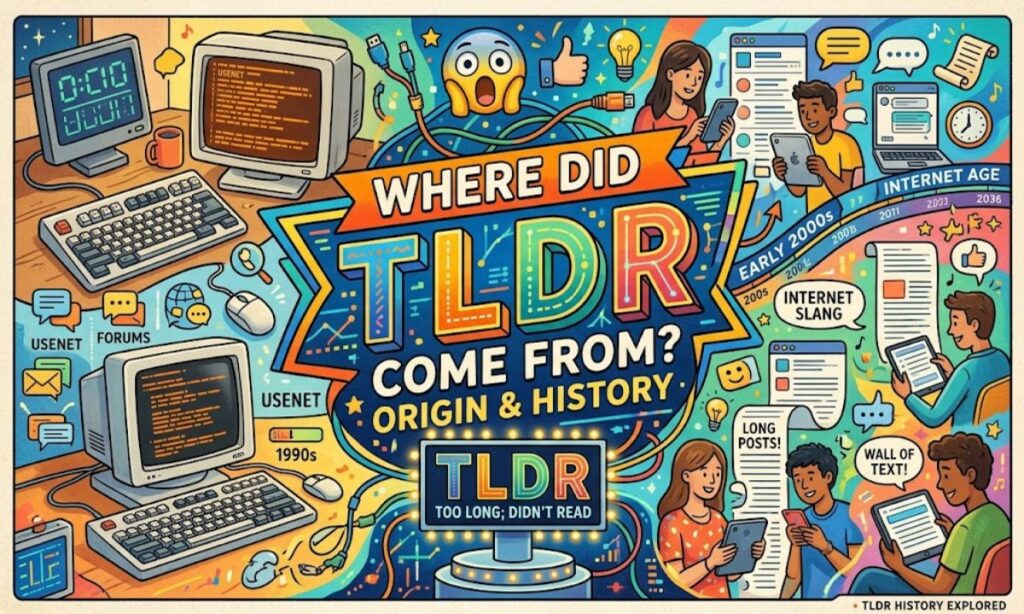 Where Did TLDR Come From (Origin & History)