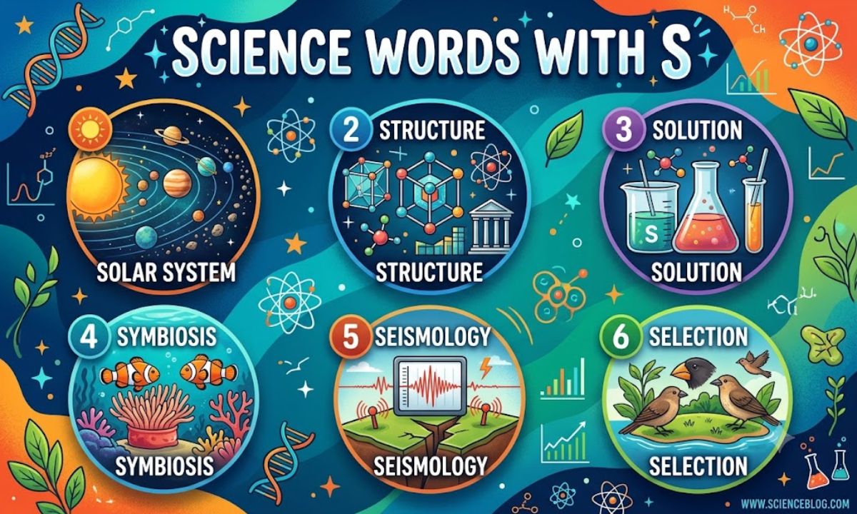Science Words With S