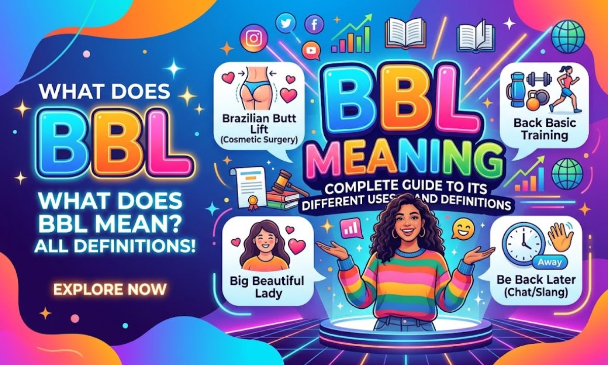 BBL Meaning Complete Guide to Its Different Uses and Definitions