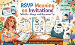 RSVP Meaning on Invitations Definition, Usage, and Response Tips